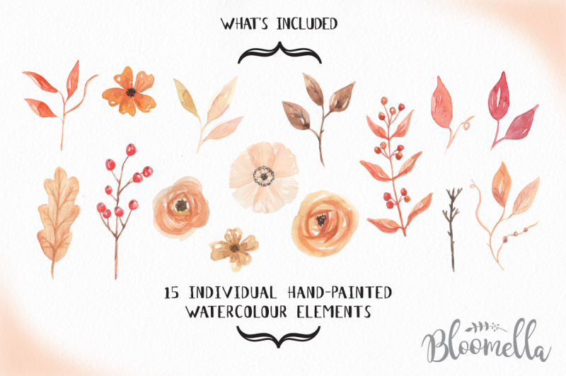 fall-watercolour-floral-clip-art-hand-painted-harvest-festival-autumn-flower-elements