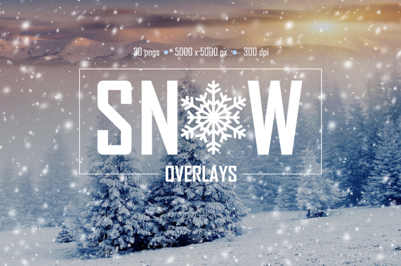 30-real-snow-overlays