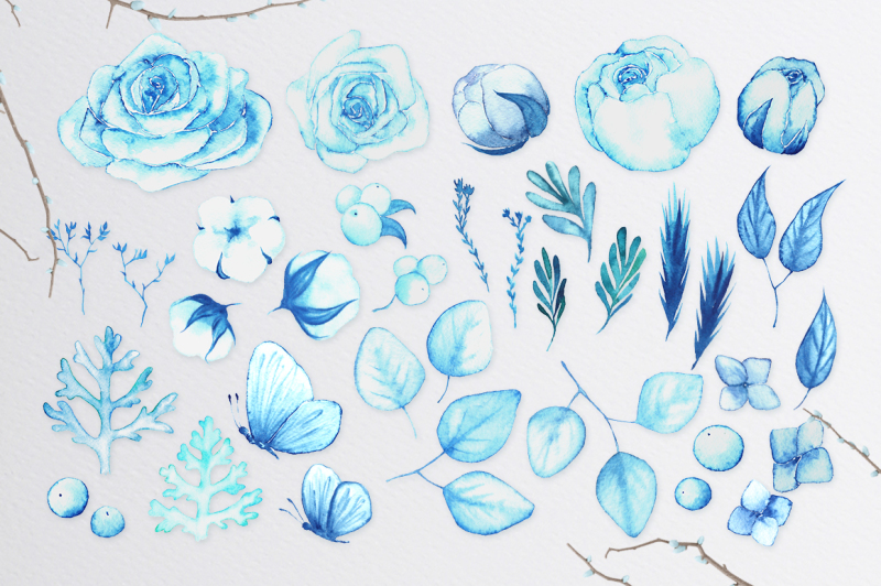 winter-bouquet-watercolor-set