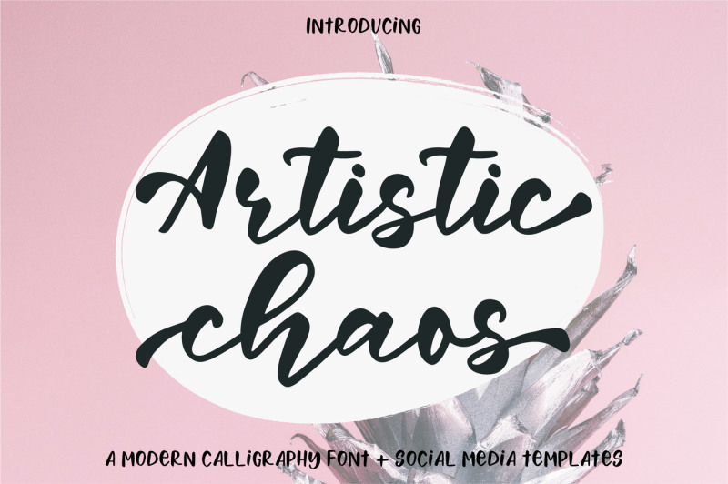 artistic-chaos-font-duo-bonus-flash-sale