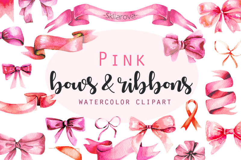 pink-bows-amp-ribbons-clipart