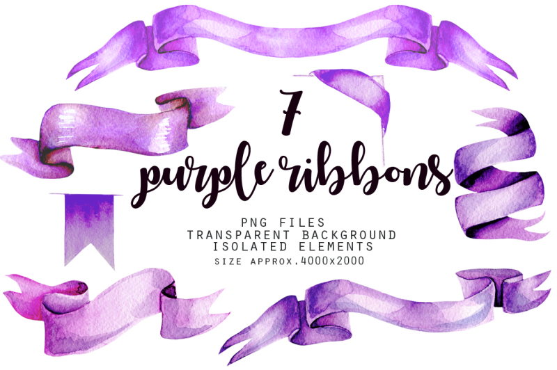 purple-bows-amp-ribbons-clipart