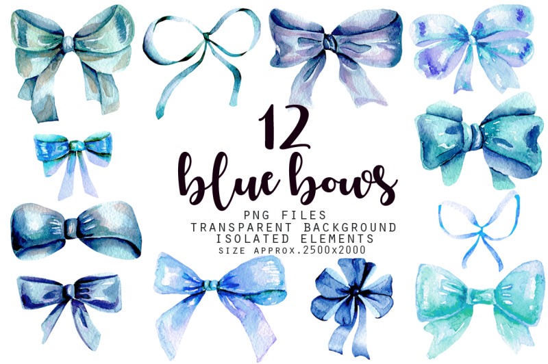 blue-bows-amp-ribbons-clipart