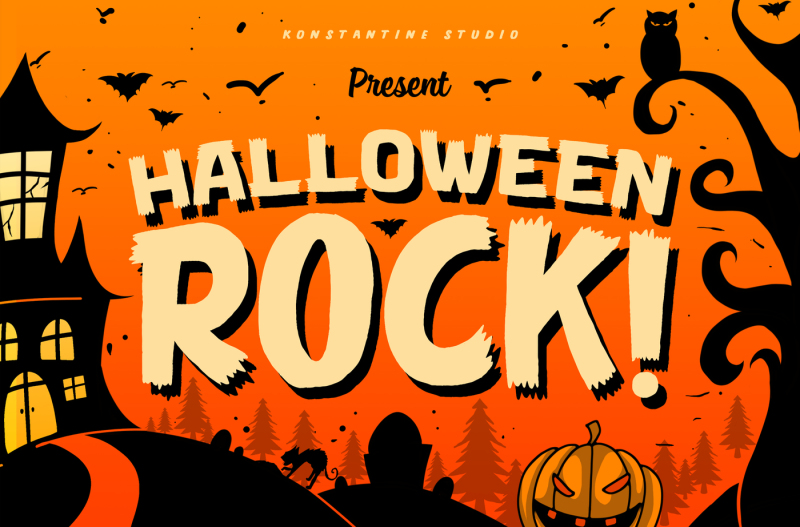 halloween-rock-cute-horror-font
