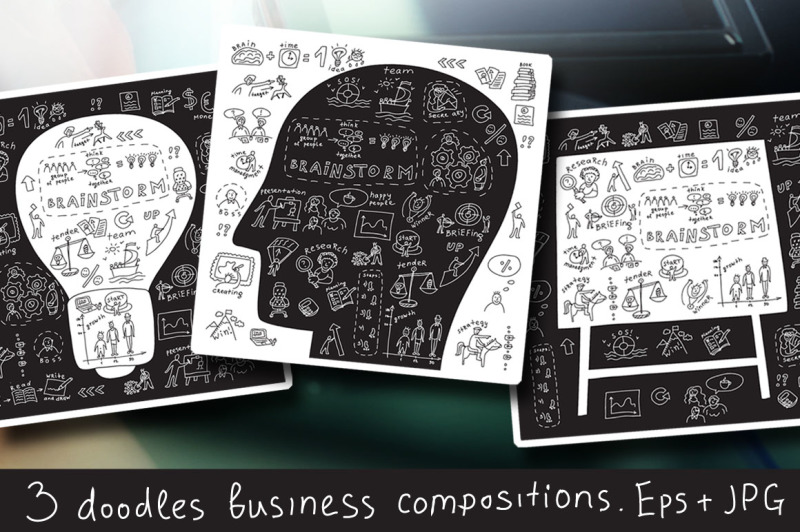doodles-business-vector-set