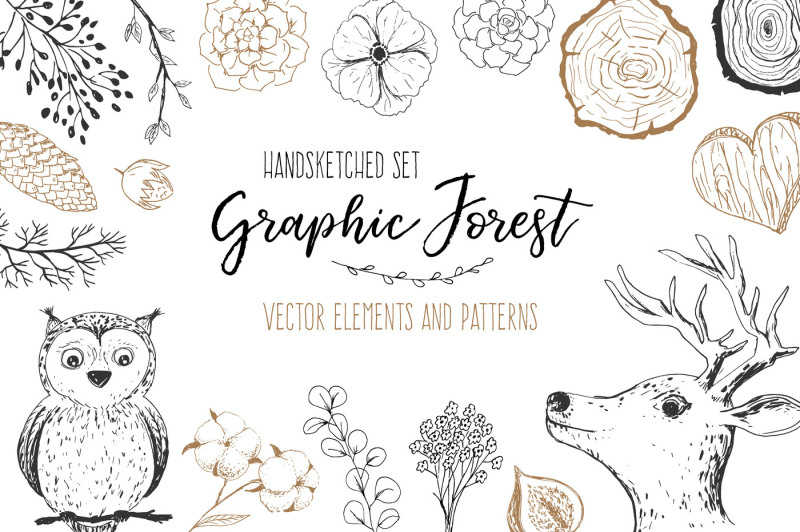 vector-graphic-forest-collection