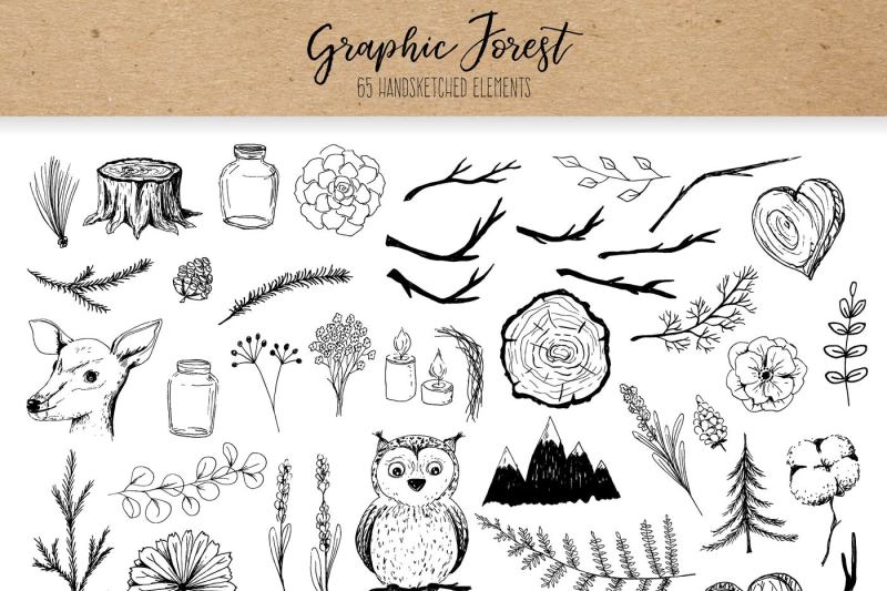 vector-graphic-forest-collection