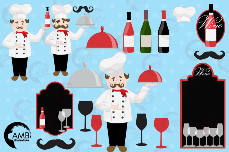 kitchen-chefs-clipart-graphics-illustrations-amb-914