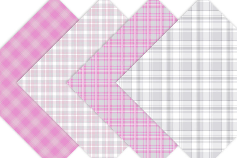 pink-plaid-digital-paper