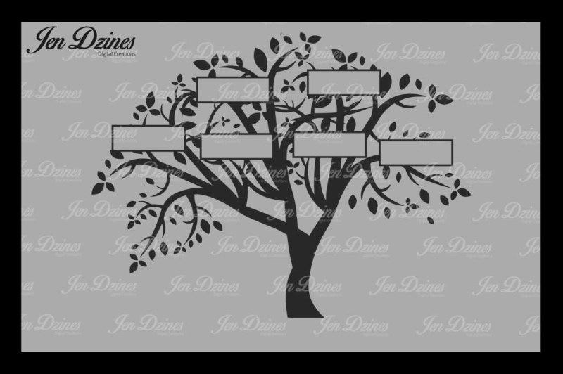 family-tree-6-names-svg-dxf-eps-png