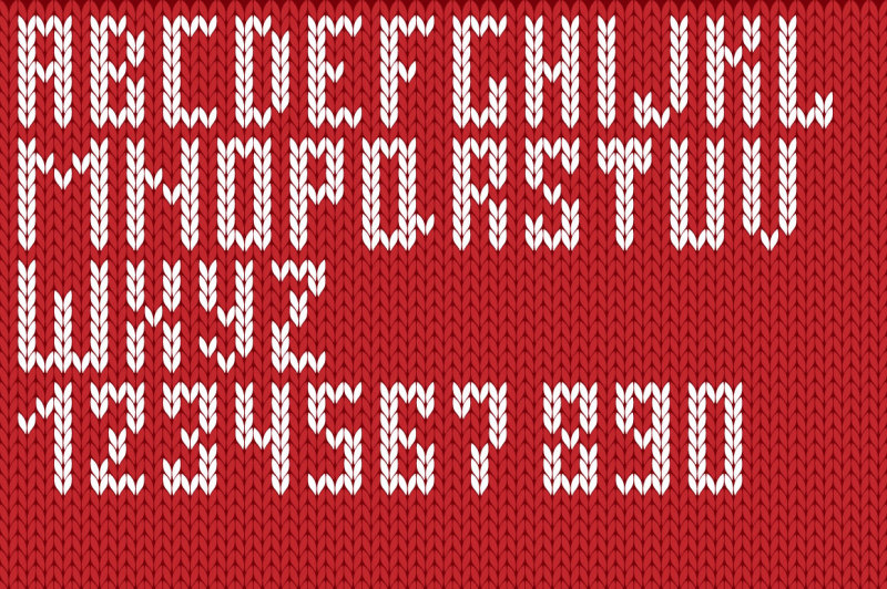 christmas-knitted-font-ol