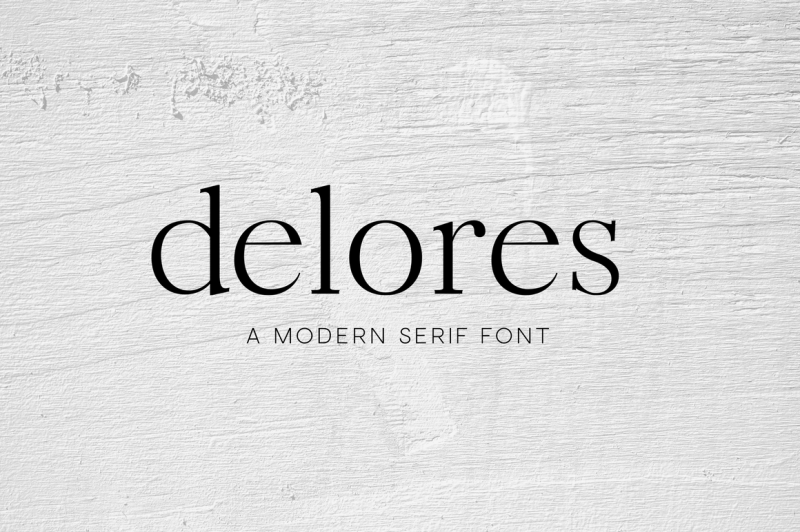 delores-a-modern-serif-font