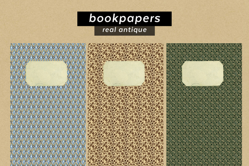 antique-bookpaper-pattern-collection