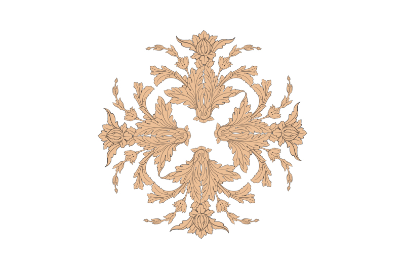 golden-baroque-vector-decorations-ornament-element