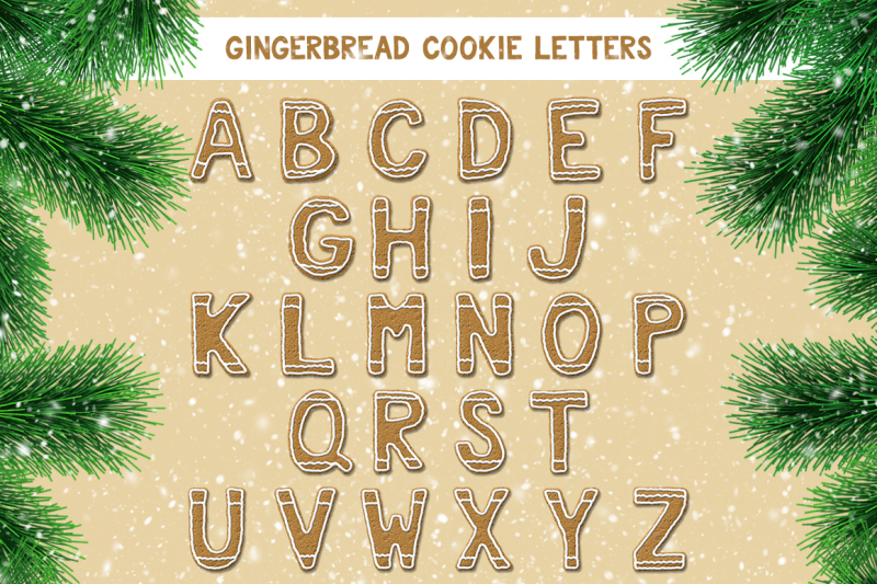 gingerbread-cookie-letters-and-symbols