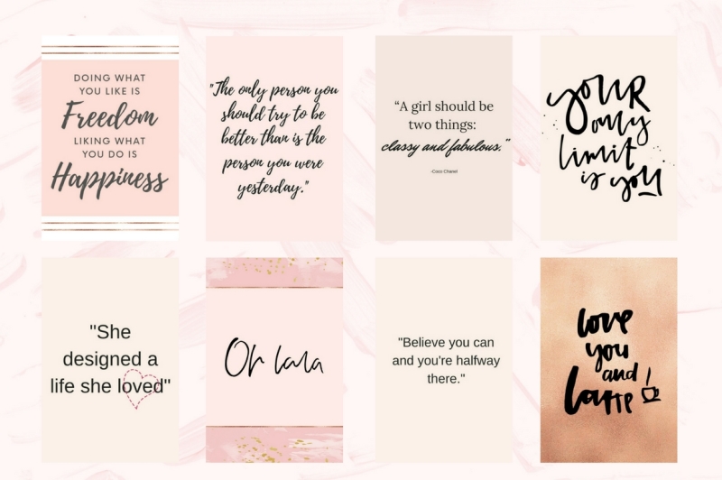 Pinterest quotes pack By Creative_Stash | TheHungryJPEG