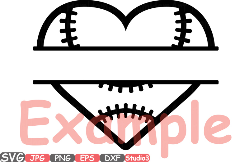 baseball-heart-split-and-circle-silhouette-svg-cutting-files-digital-clip-art-graphic-studio3-cricut-cuttable-die-cut-machines-love-ball-valentines-sports-sport-stitches-softball-frame-frames-702s