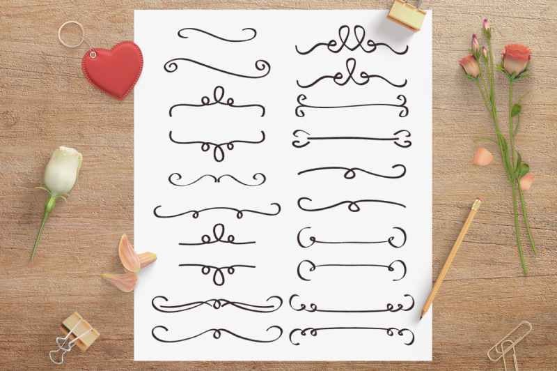 20-simple-flourish-dividers-wedding-clipart-border-clipart-line-dividers-text-dividers