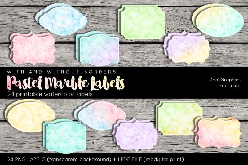 pastel-marble-labels-with-and-without-borders
