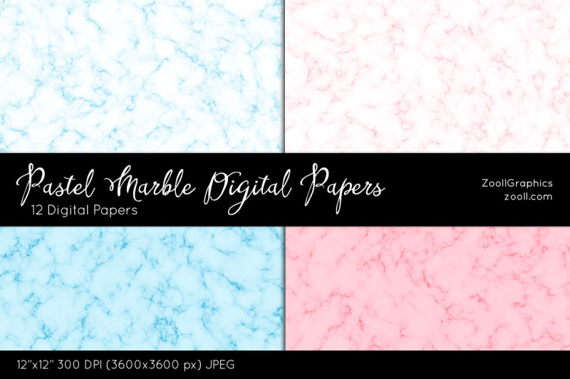 pastel-marble-digital-papers