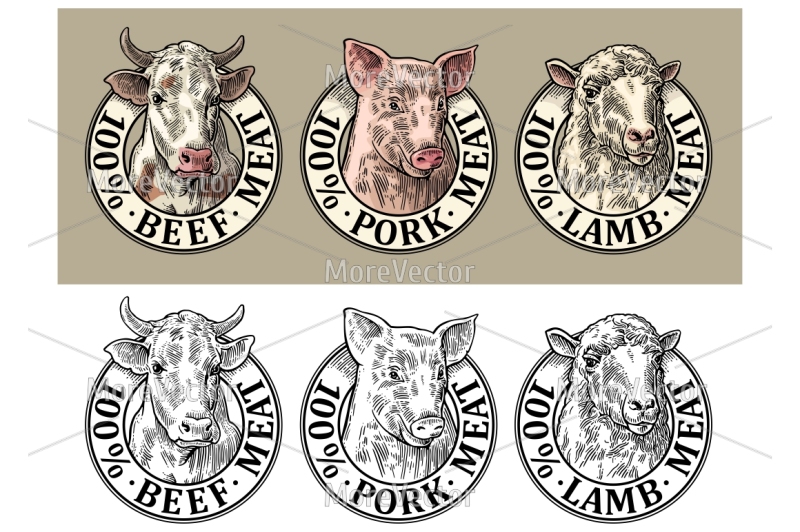 cows-pig-sheep-head-100-percent-beef-pork-lamb-meat-lettering