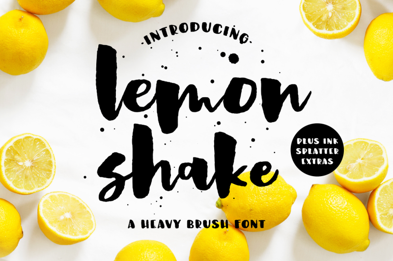 lemon-shake-a-heavy-brush-font