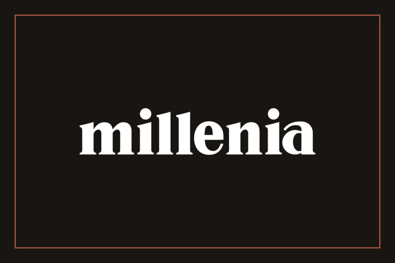 millenia-serif-font