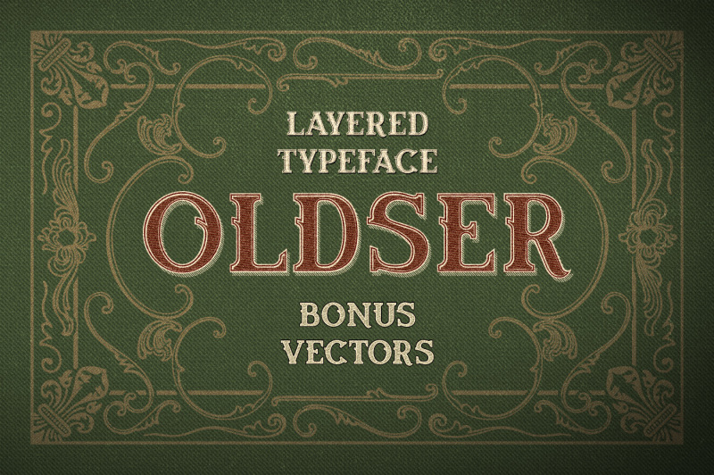 oldser-typeface-bonus-vectors
