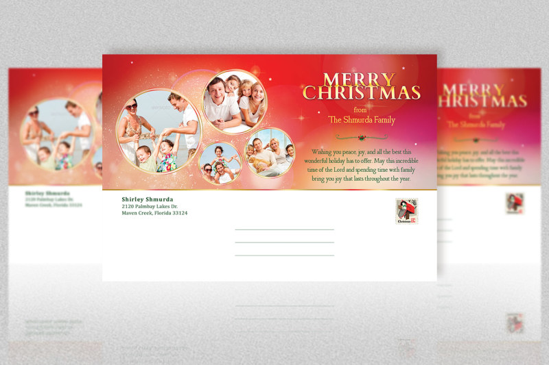 christmas-postcard-template