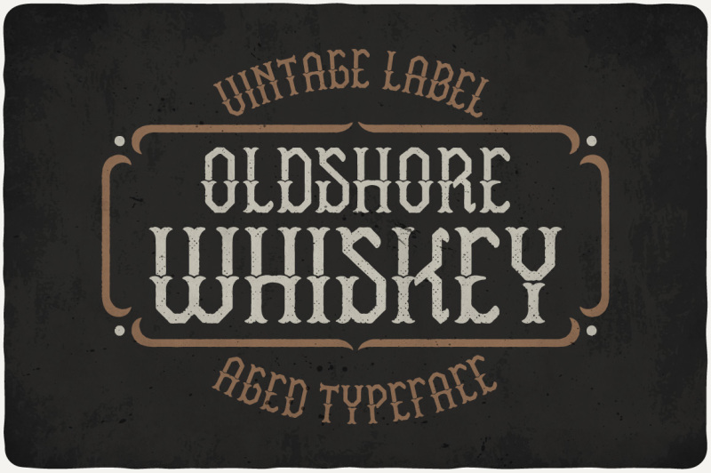 oldshore-whiskey-typeface