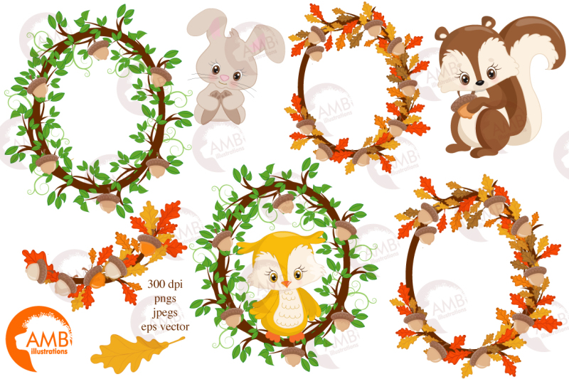 woodland-critters-clipart-graphics-and-illustrations-amb-1178