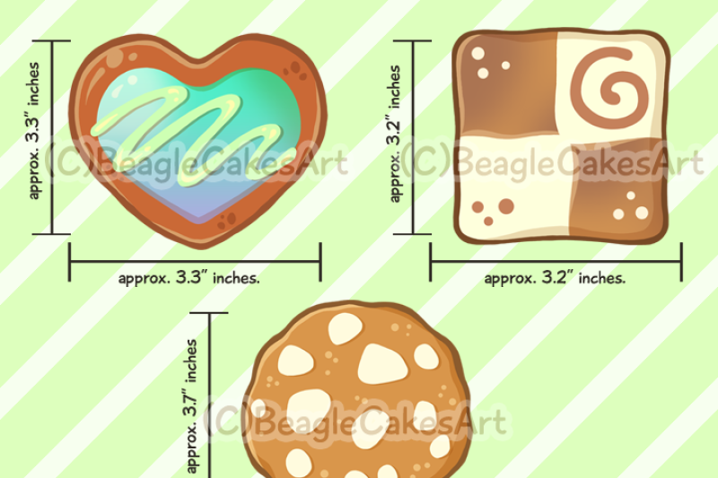 cookie-clipart-food-clipart-instant-download-hearts-clipart-sweets-clipart-digital-download-cute-printables-planner-stickers