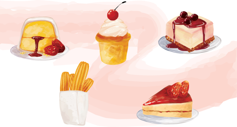 watercolor-desserts