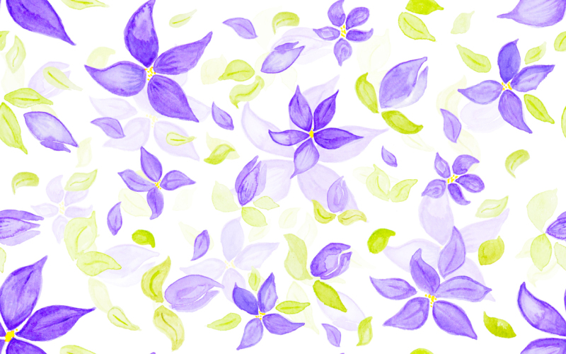 floral-watercolors-seamless-patterns