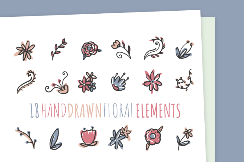 hand-drawn-floral-pack