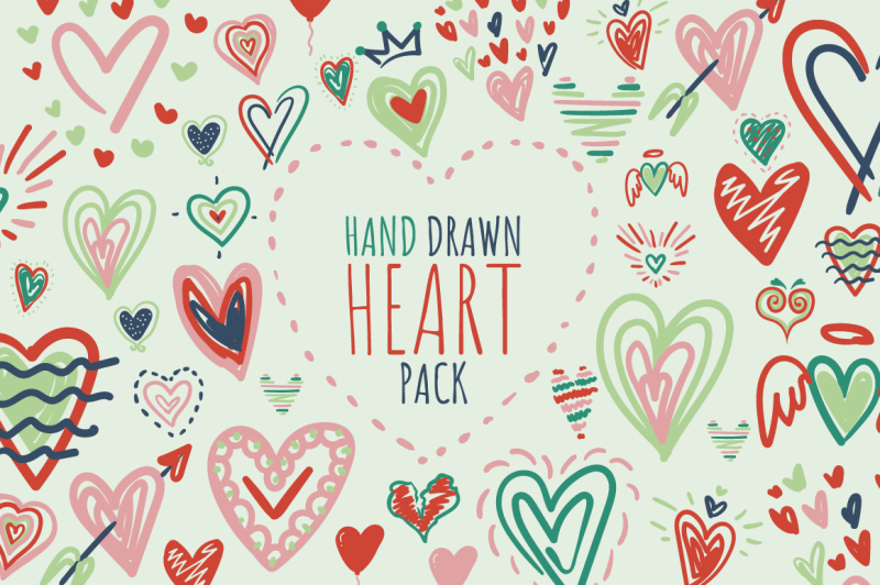 hand-drawn-heart-pack