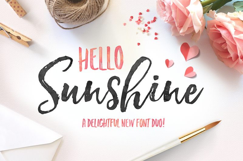 hello-sunshine-font-duo