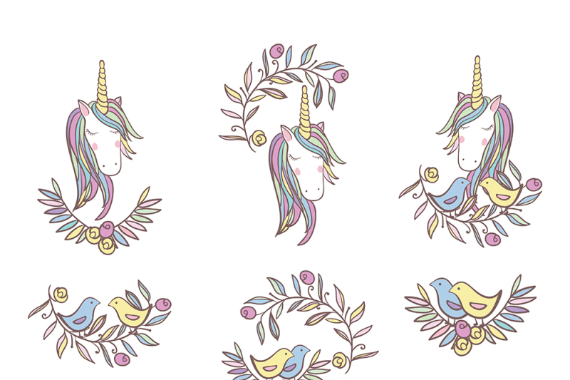 pattern-with-a-unicorn