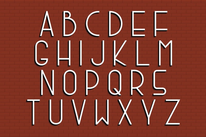 minimalistic-english-alphabet