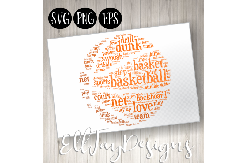 basketball-word-art