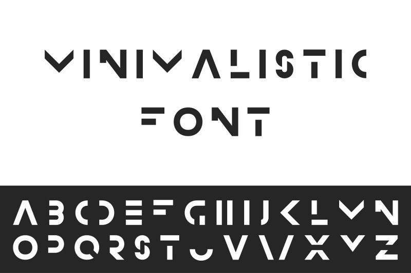 minimalistic-font-english-alphabet
