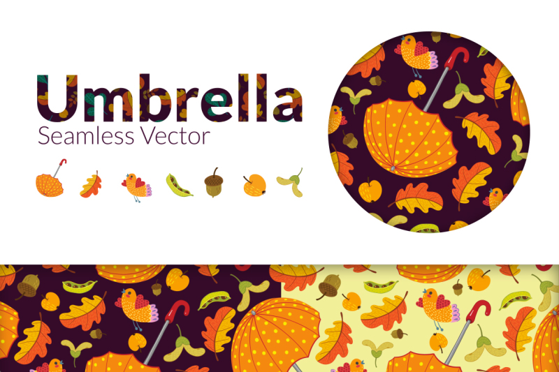 seamless-umbrella-pattern