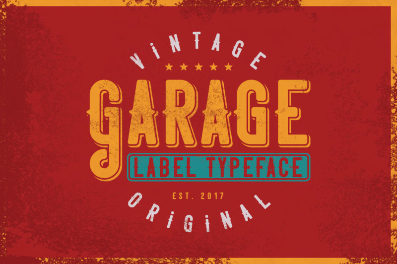 garage-typeface
