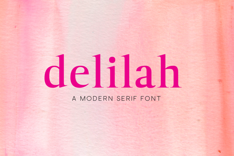 delilah-a-modern-serif-font