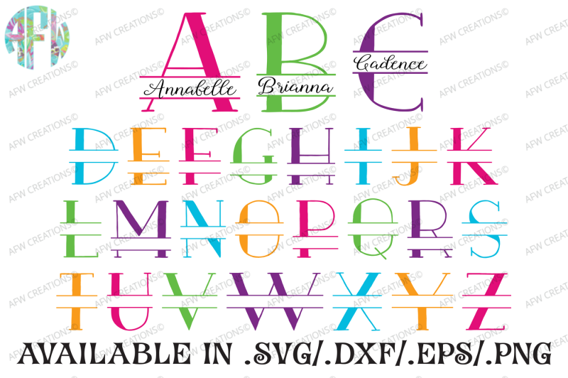 split-letters-svg-dxf-eps-cut-files