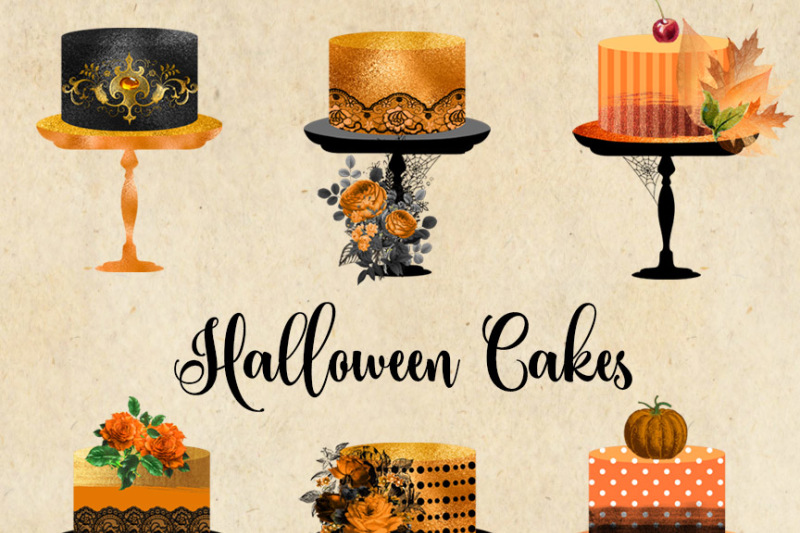 halloween-cakes-clipart