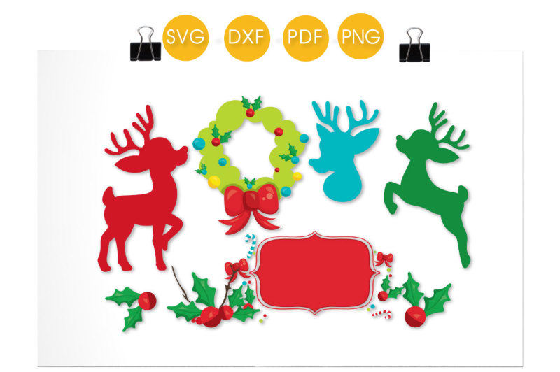 christmas-deer-accessories-svg-png-eps-dxf-cut-file