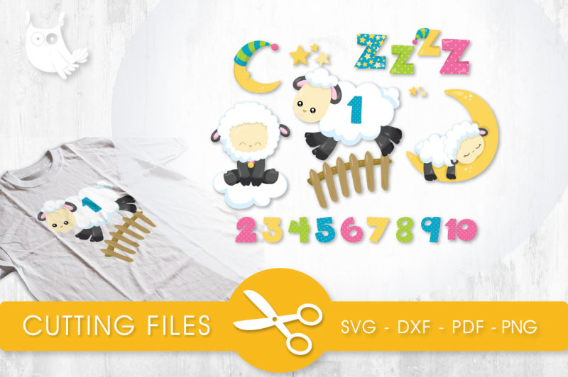 counting-sheep-svg-png-eps-dxf-cut-file