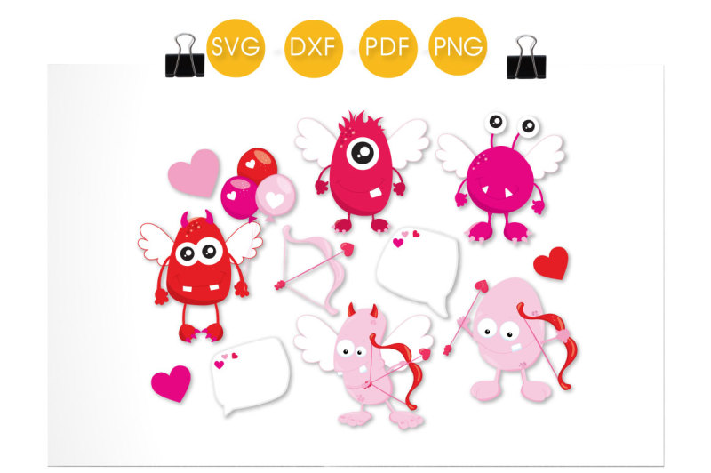 cupid-monsters-svg-png-eps-dxf-cut-file