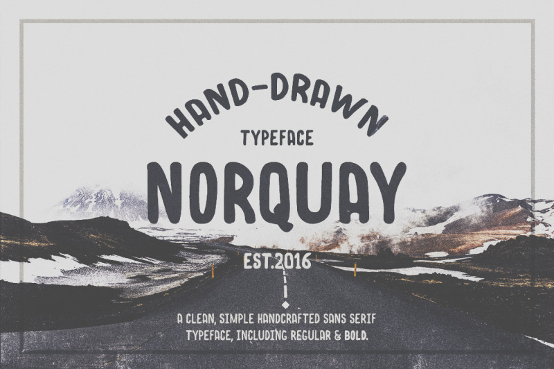 norquay-hand-drawn-font